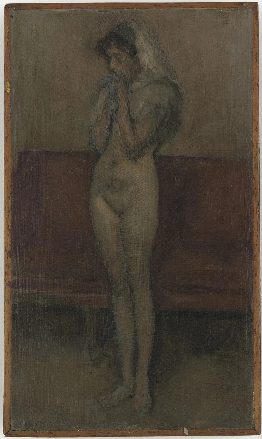 Ames McNeill Whistler - Rosa e Marrone, La Cigale, Freer Gallery of Art, Washington, DC